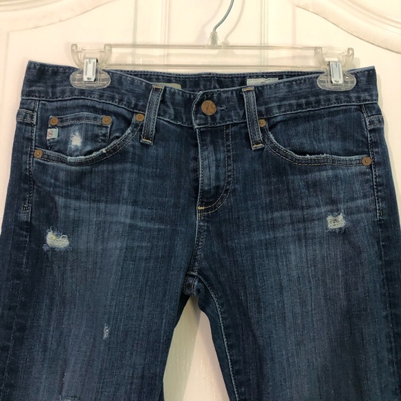 AG GUC jeans distressed the relaxed straight leg - Picture 2 of 4